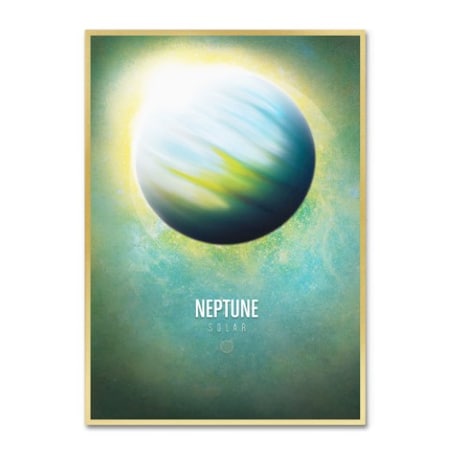 Christian Jackson 'Neptune' Canvas Art,22x32